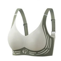 Soutien-gorge push-up confortable et respirant sans couture, tailles M à 4XL, soutien-gorge de sport sans couture pour femmes, taille plus