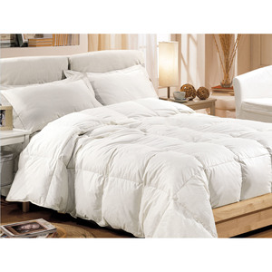 Couette en fibres creuses blanches 250x200cm - Product Image 1