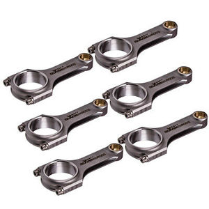 MaXpeedingrods dövme H kiriş 2jz Conrod 2JZGE 2JZGTE biyel ARP cıvata Toyota 2JZ Supra Mark Lexus IS300 - Product Image 1
