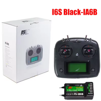 FLYSKY FS-I6S I6S avec IA6B 2.4G 10CH AFHDS 2A Émetteur à accélérateur centralisé pour avions RC et drones de course FPV