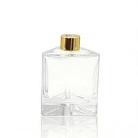 Diffuseur de parfum haut de gamme moderne en verre rond, imprimé sérigraphié, élégant récipient de parfum d'intérieur Jangsu Xuzhou