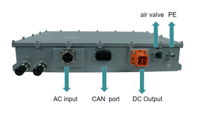 เครื่องชาร์จ OBC 22 กิโลวัตต์ สำหรับรถยนต์ไฟฟ้า แบตเตอรี่ลิเธียม ระบบ AC เป็น DC 400V ระดับการป้องกันน้ำ IP67 ระบบระบายความร้อนด้วยของเหลว 3 เฟส - Product Image 2
