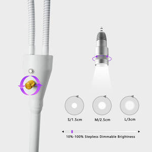 2in1 trắng UV Lash đèn 10W và vòng ánh sáng 405nm lông mi keo nhanh chóng chữa với bánh xe UV bản vá lỗi chuyên nghiệp UV Lash hệ thống - Product Image 4