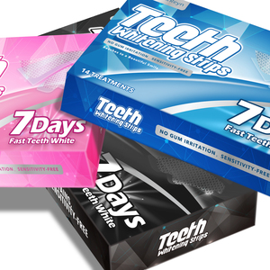 Linlin&reyn LLRN Tiras Blanqueadoras de Dientes con Carbón Activado 100% Efectivas Sin Peróxido para Uso Doméstico - Product Image 1