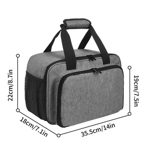 Borsa grande Organizer con manico per il trasporto per riporre fino a 216 pennarelli astuccio - Product Image 6