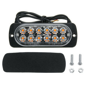 Barre de lampe LED <span class=keywords><strong>Orange</strong></span> pour camion et <span class=keywords><strong>moto</strong></span>, feux d'urgence, <span class=keywords><strong>clignotant</strong></span> sous le corps, 12v dc, 36W12 - Product Image 1