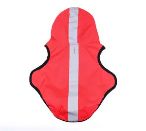 Online Hot Verkoop Pet Vest Regen Jas Licht Reflecterende Lente Zomer Hond Jas Waterdicht Pet Jas Kleding