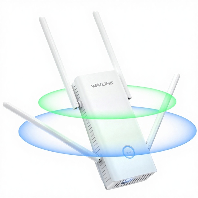 Wireless AP Dual-Band WiFi6 AX3000 Router Signal Amplifier Repeater 583AX3