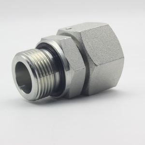 Filo BSP con guarnizione in cattività metrica femmina 24 gradi cono O-ring Parker di tenuta EGE-R-ED raccordo idraulico - Product Image 1
