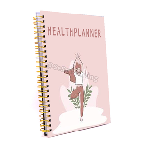 Planificateur à anneaux auriculaires personnalisés, agenda 2022 <span class=keywords><strong>2023</strong></span> A5, bague en or, fil à spirale, agenda calendrier, organiser - Product Image 4