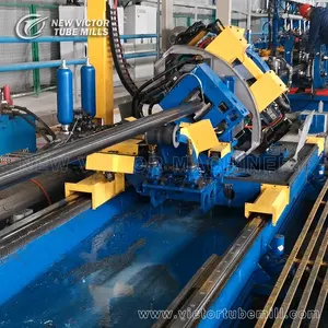 High Frequency Iron / Carbon Steel Pipe Making Machine / Tube Mill
