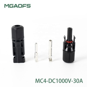 Connecteur solaire <span class=keywords><strong>MC4</strong></span> <span class=keywords><strong>DC</strong></span> 1000V 30A pour la connexion du système solaire avec fusible interne remplaçable - Product Image 2