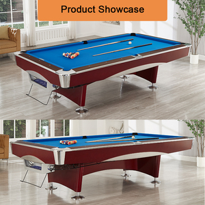 Mesa de Billar Profesional Personalizada a Precio Económico con Retorno Automático de Bolas, Estilo Moderno, con Cojines de Pizarra y Madera X4 04 Auto Bal - Product Image 6