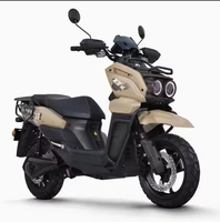 Moto électrique haute performance 72V 2000W, vitesse maximale de 80 km/h, moto de tourisme avec freins à disque