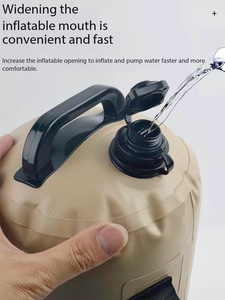 Bolsa de Almacenamiento de Agua para Exteriores, Flotador de Natación, 10 kg, Construcción de PVC, Incluye Accesorios para <span class=keywords><strong>Kayak</strong></span>, Navegación, Pesca, Natación y Camping - Product Image 6