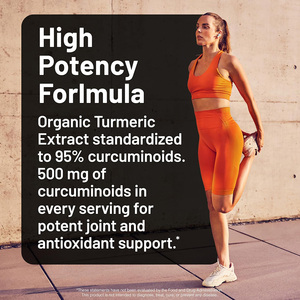Capsule Premium di Curcuma e Curcumina, 120 Pezzi, 95% Curcuminoidi con Estratto di Zenzero e Pepe Nero, Supporta la Salute delle Articolazioni - Product Image 5
