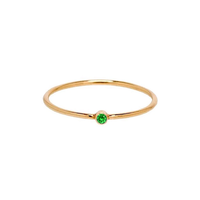 Meilleure marque de bijoux en argent Sterling 925 plaqué or 18k, bague en or émeraude pour femmes