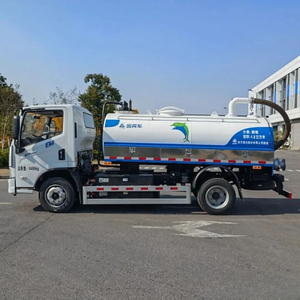 รถดูดสิ่งปฏิกูลดีเซลพร้อมปั๊มสุญญากาศเกียร์ธรรมดาและคุณสมบัติการสูบถังบำบัดน้ำเสีย - Product Image 4