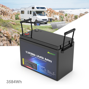 Batterie lithium-ion portable LFP12200 à cycle de vie élevé 12V 100Ah 150Ah 200Ah 280Ah 314Ah pour stockage d'énergie solaire et alimentation de secours marine - Product Image 1