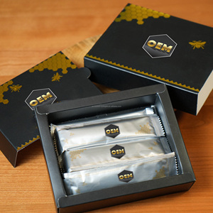 Nouveautés : Boîtes en papier couché écologiques pour l'emballage de café et chocolat VVIP Royal Honey Platinum avec gaufrage – Vente en gros - Product Image 4