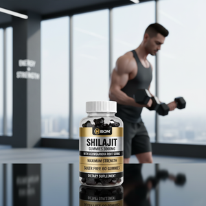 OEM Shiragit <b>Gummy</b> <b>Bears</b> contain Ashwagandha root | Sugar-free. Enhances energy, concentration and cognitive function, supports - Product Image 5