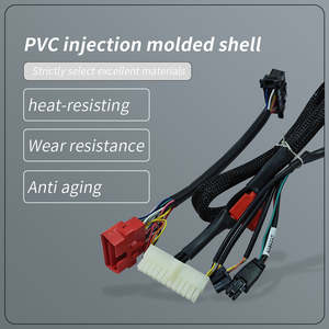 Автомобильный 16-контактный разъем OBD2, кабель в ПВХ оплетке, медный проводник, расширяемая оплетка, класс защиты IP68 - Product Image 2