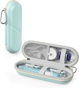 Étui de voyage pour brosse à dents Oral-B/Oral-B Pro 1000 1500 5000 <span class=keywords><strong>7000</strong></span> 7500 6000 9600/<span class=keywords><strong>Philips</strong></span> Brosse à dents électrique, conteneur portable - Product Image 1