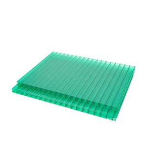 Gwx Polycarbonate Sunshade Panel 4mm Double Layer Transparent For Greenhouse Agricultural Shed Wedding Decoration - Product Image 2