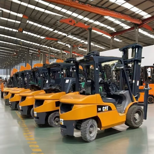 รถยก CAT30รถยกรถโฟล์คลิฟท์รถยกเครื่องยนต์ดีเซลมือสองยี่ห้ออเมริกัน3ton ขนาดเล็ก - Product Image 1