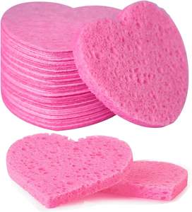 Compressed <b>Facial</b> <b>Sponges</b> for Estheticians, Makeup Removal <b>Sponge</b> Pads for Women Spa Exfoliating Face - Product Image 1
