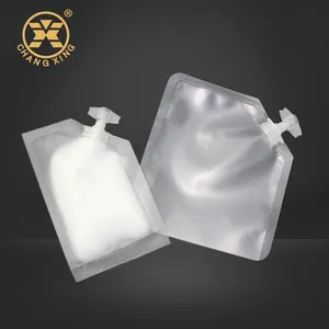 Bolsa de plástico reutilizável, saco transparente de três lados para alimentos de bebê de alta qualidade 10ml