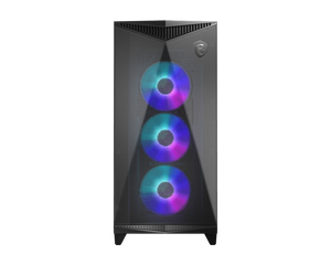 <span class=keywords><strong>MSI</strong></span> MPG GUNGNIR 300R AIRFLOW BLANC étui de jeu support EATX/ATX/ MATX/ITX carte mère moderne étui esthétique - Product Image 2