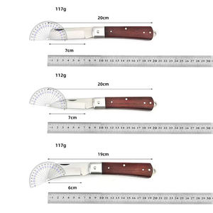 Hoogwaardig Entmes Stalen Mes Hout Handvat Scherpe Tuinplant Snijmes Tuin Japanse Tuin Mes Enten - Product Image 2