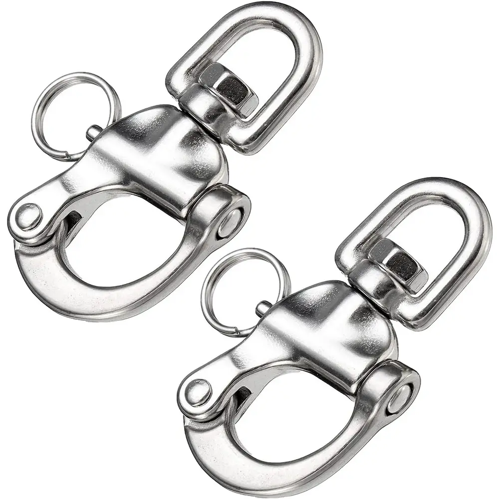 Quick Release Snap Shackles Suitable For Boat,Sailing,Backpacks,Key Rings,Chains,Ropes,DIY Accessories