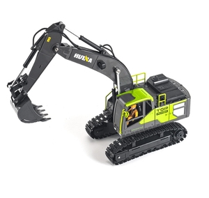 SJY-1661 Nâng Cấp Mới 1:18 11-Kênh Bán Hợp Kim Điều Khiển Từ Xa Máy Xúc Với Nâng Cấp Chức Năng Khói Kỹ Thuật RC Xe - Product Image 5