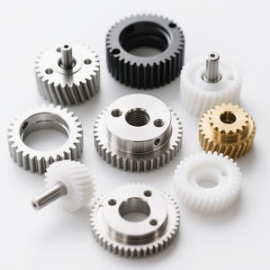 บริการเครื่องจักรอะลูมิเนียมหล่อขึ้นรูปชิ้นส่วนเฟืองชิ้นส่วนอะไหล่เครื่องจักร CNC แบบปรับแต่งได้ - Product Image 1