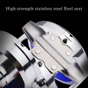 समुद्र में मछली पकड़ने के लिए 40 किलो 88lb सभी धातु शरीर दो गति पारंपरिक धीमी पिच जॉगिंग रील 2 स्पीड फिशिंग जॉगिंग - Product Image 3