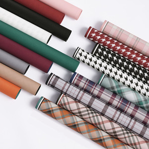 กระดาษห่อช่อดอกไม้แบบรีไซเคิลได้สำหรับห่อดอกไม้หรูหราสไตล์อังกฤษ - Product Image 2