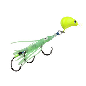 SUPERIORFISHING-Crochet à <span class=keywords><strong>triple</strong></span> assistance, jupe de calmar, pieuvre, acier inoxydable, antirouille - Product Image 6