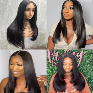 วิกผมสตรีที่มีเสน่ห์ที่สร้างขึ้นโดย xbl 250% ความหนาแน่นสูง5X5ความละเอียดสูง - Product Image 6