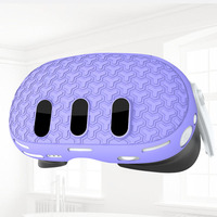 Housse de protection en silicone VR 7 pièces Set Console Cover Controller Cover For Meta/Oculus Quest 3 Accessories