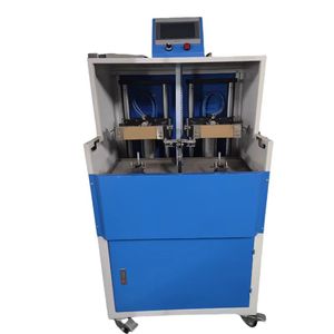 เครื่องถอดพื้นรองเท้าแบบสองสถานี เครื่องดึงพื้นรองเท้าแบบลม - Product Image 1