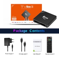 Décodeur OTT Intelligent TV98 Android 12 Personnalisable 4K/HD/HDR, Lecteur Multimédia de Streaming Sans Fil, Garantie 12 Mois, Boîtier TV Quad-Core
