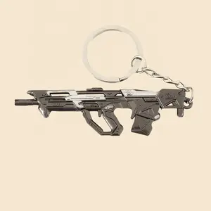 斗牛犬迷你9厘米Valorant钥匙扣多重设计金属枪刀3D模型玩具
