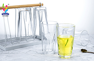 Tasses en verre à Design irrégulier <span class=keywords><strong>personnalisable</strong></span>, haute qualité, prix bon marché, tasse en verre de Soda et citron vert de 285Ml - Product Image 4