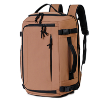 Sac à dos carré pour ordinateur portable avec bandoulière rembourrée confortable, compartiment à chaussures et grand espace intérieur, idéal pour les trajets quotidiens