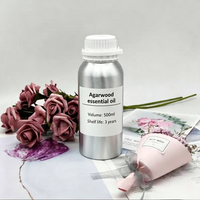 Huile essentielle d'agarwood naturelle premium 500 ml, huile d'oud 100% pure, douce, au parfum longue durée, personnalisable