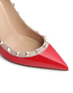 2024 <span class=keywords><strong>scarpe</strong></span> da <span class=keywords><strong>donna</strong></span> con <span class=keywords><strong>tacco</strong></span> a punta con rivetto personalizzato - Product Image 6