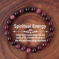 Bracelet en perles de pierre naturelle en forme de boule, énergie spirituelle, protection de la santé, personnalisé, vente chaude, puissant, unisexe, vente en gros
