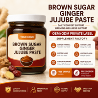 Pâte de Jujube au Gingembre et Sucre Roux – Marque Privée OEM ODM – Formule Personnalisée – Fabricant – Bien-être Quotidien des Femmes
